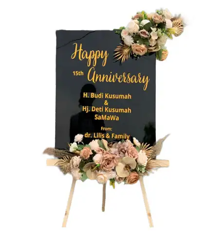 Papan Bunga Akrilik jamanis